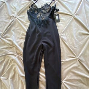 Fashion Nova Lace Jumpsuit